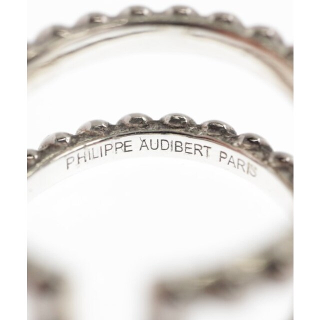 Philippe Audibert(フィリップオーディベール)のPHILIPPE AUDIBERT リング 10号位 シルバー 【古着】【中古】 レディースのアクセサリー(リング(指輪))の商品写真