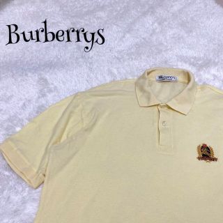 バーバリー(BURBERRY) ポロシャツ(メンズ)(イエロー/黄色系)の通販