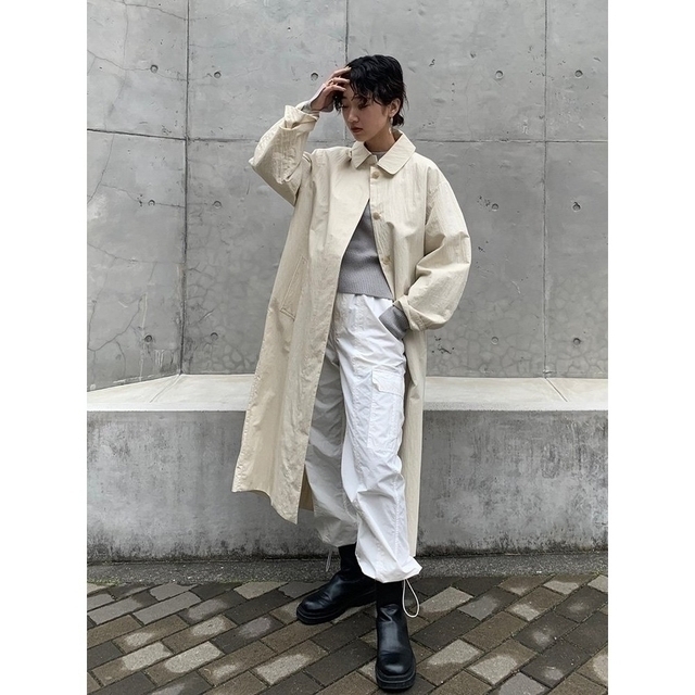 TODAYFUL - 【美品】TODAYFUL ステンカラーオーバーコート 36 エクリュ