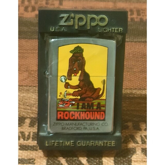 ZIPPO(ジッポー)のROCKHOUND　zippo　ビンテージ　ジッポー　C XIV 1998年製 メンズのファッション小物(タバコグッズ)の商品写真