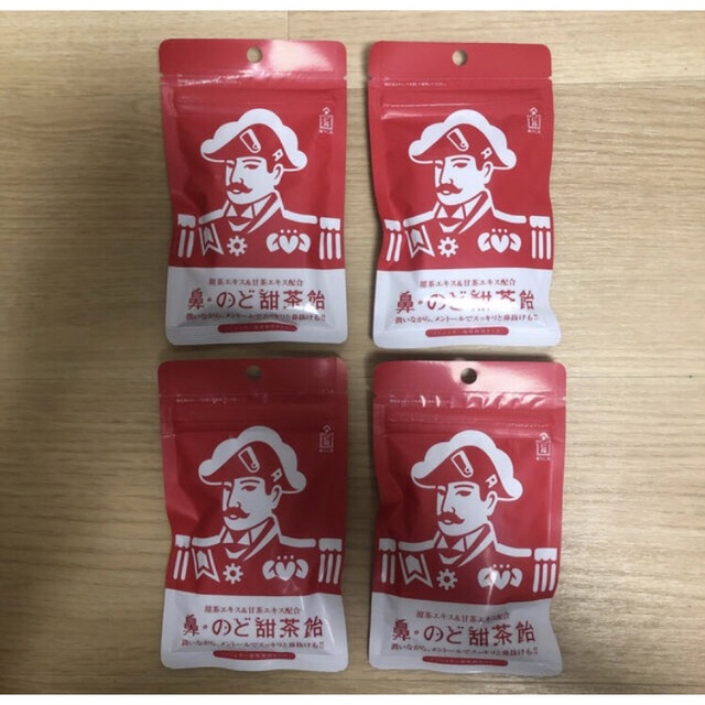 森下仁丹 鼻のど甜茶飴 4袋セットの通販 by ハーコニー's shop｜ラクマ