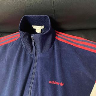 アディダス(adidas)のザッキー様　80s～ アディダス トラックジャケット 銀タグ SIZE M(ジャージ)