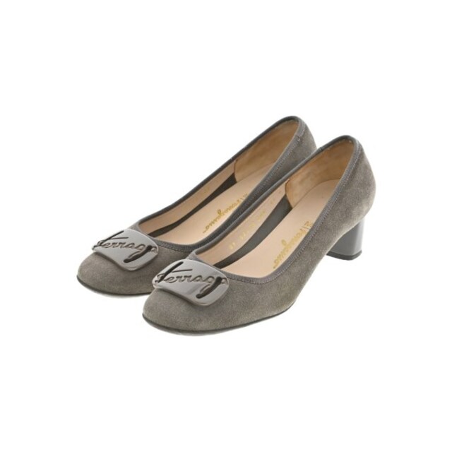 My Ferragamo パンプス 6 1/2(24cm位) 茶系 【古着】【中古】 最も優遇