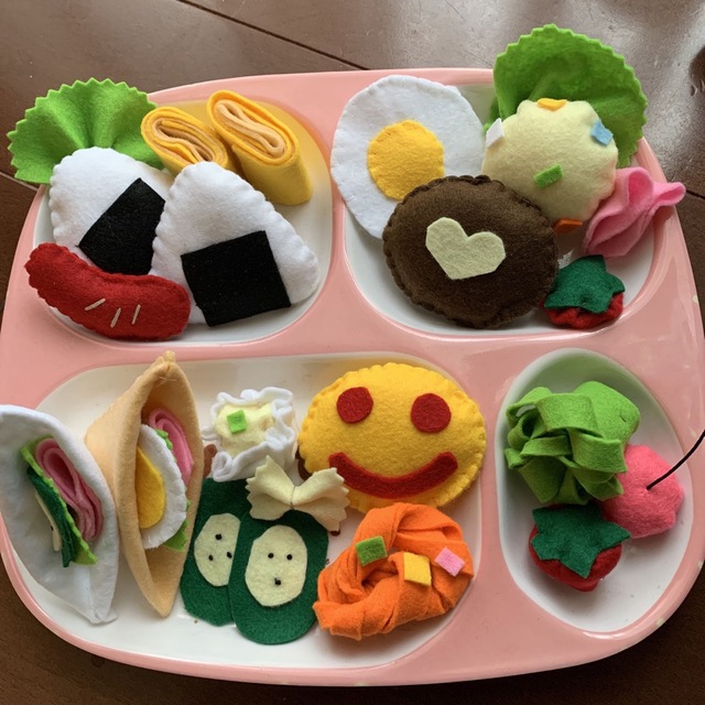 フェルトままごと サンドイッチ ランチお弁当セット