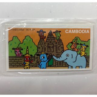 マーブルチョコ　シール　カンボジア　CAMBODIA(その他)