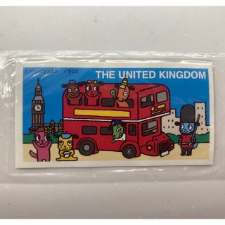 マーブルチョコ　シール　イギリス　THE UNITED KINGDOM(その他)