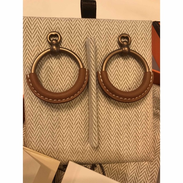 新品未使用 エルメス HERMES  ピアス ループ PM