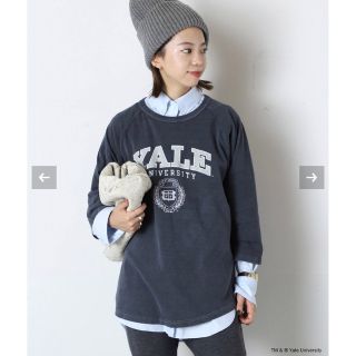 ドゥーズィエムクラス(DEUXIEME CLASSE)のMUSE  グッドロックスピード　YALE ラグラン Tシャツ(Tシャツ(長袖/七分))