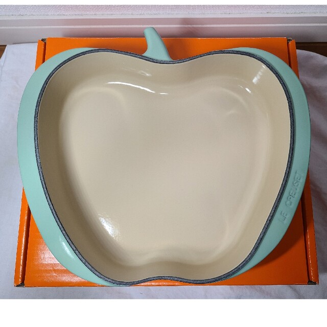 LE CREUSET - 廃盤品 ルクルーゼ アップルディッシュ クールミントの