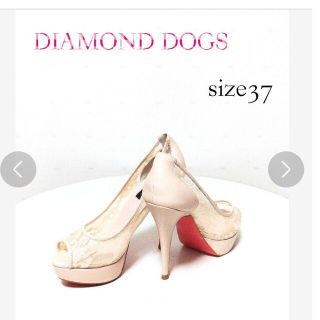 ✨DIAMOND DOGS★総レース★パンプス★ハイ★ヒール★size37