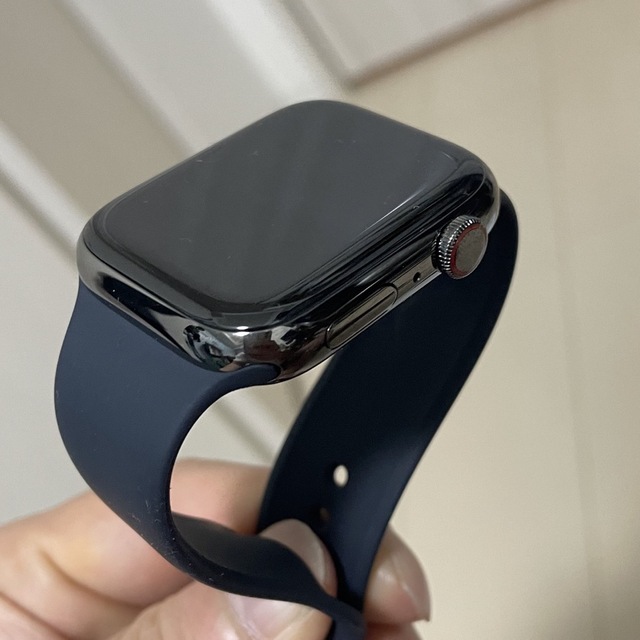Apple Watch8 45mm グラファイトステンレス ミッドナイト