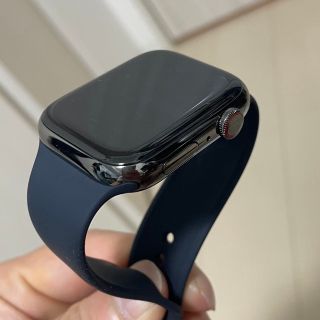 Apple Watch 8 45mm グラファイト ステンレス