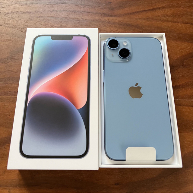 別倉庫からの配送】 【新品未使用】iPhone 14 128gb ブルー Blue SIM