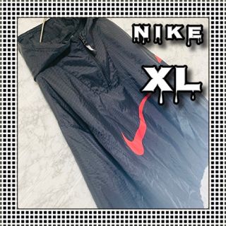 ナイキ(NIKE)の●究極追求配色●完売品●ナイキ●ナイロン●パーカー●赤黒配色●90s●爆限定品●(パーカー)