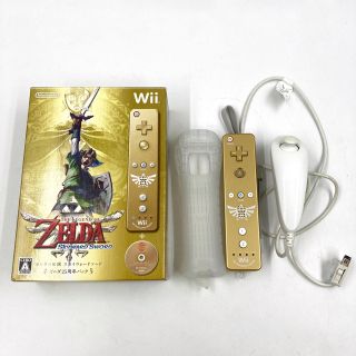 ニンテンドウ(任天堂)のゼルダの伝説 25周年 スカイウォードソード Wii コントローラー 限定 (家庭用ゲームソフト)