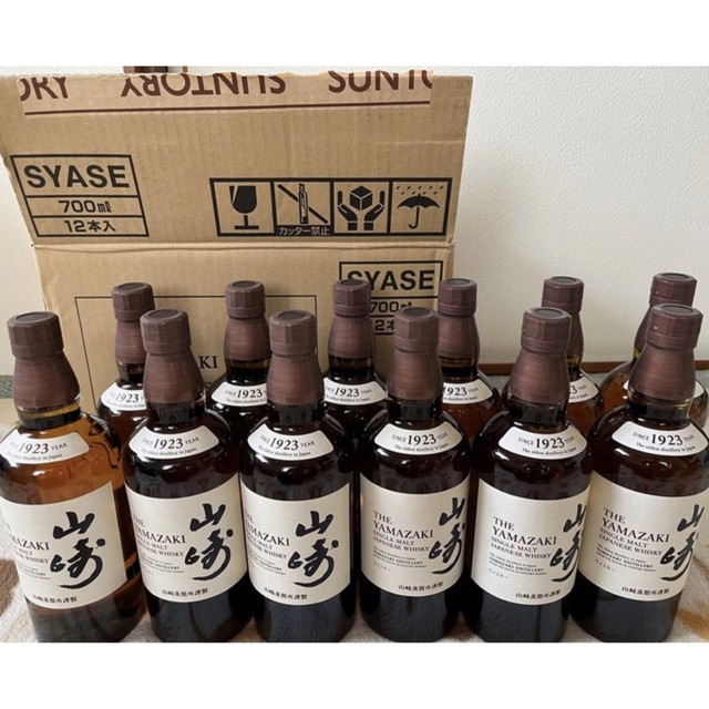 超ポイントバック祭】 サントリー - サントリー 山崎 700ml 12本