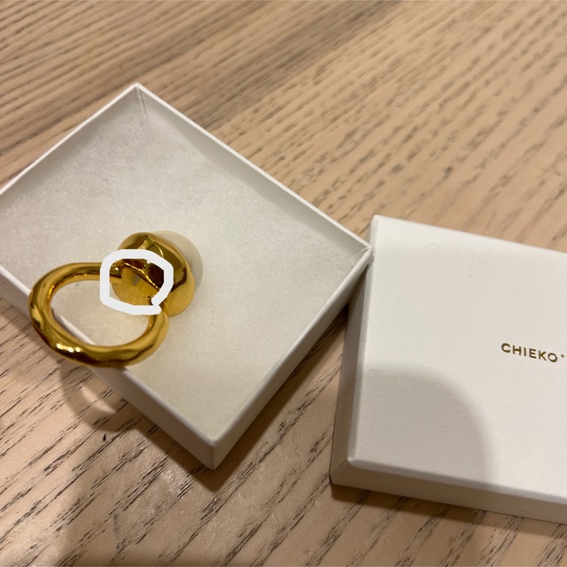 CHIEKO+ big Pearl Ring 15号の通販 by ao|ラクマ