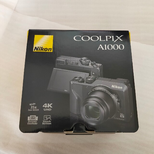 最初の 【展示品】ニコン デジカメ Nikon COOLPIX A1000 BKカメラ コンパクトデジタルカメラ