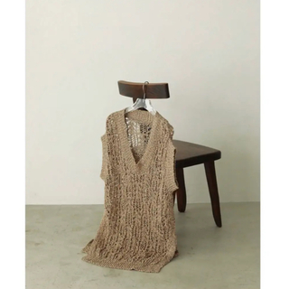 トゥデイフル(TODAYFUL)のtodayful   crochet Knit vest(ベスト/ジレ)