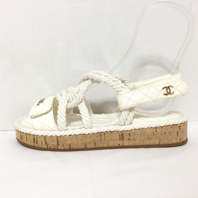 シャネル サンダル 36C レディース --