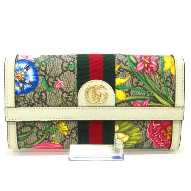 GUCCI グッチ GGブルームス 長財布 - 長財布 GUCCI グッチ GGブルームス 長財布 - 長財布