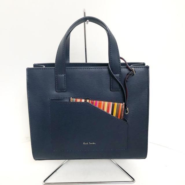 Paul Smith(ポールスミス)のポールスミス トートバッグ美品  ネイビー レディースのバッグ(トートバッグ)の商品写真