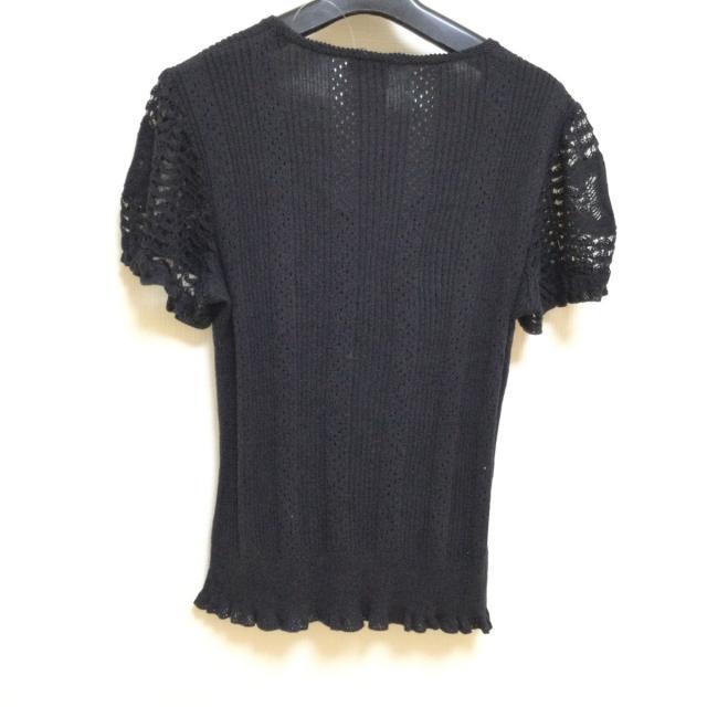 シャネルTシャツサイズ42黒正規品難あり CHANEL - シャネル 半袖カットソー サイズ42 L - 黒の通販 by