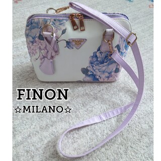 FINON ♢MILANO♢　花柄ショルダーバッグ　送料込み(ショルダーバッグ)