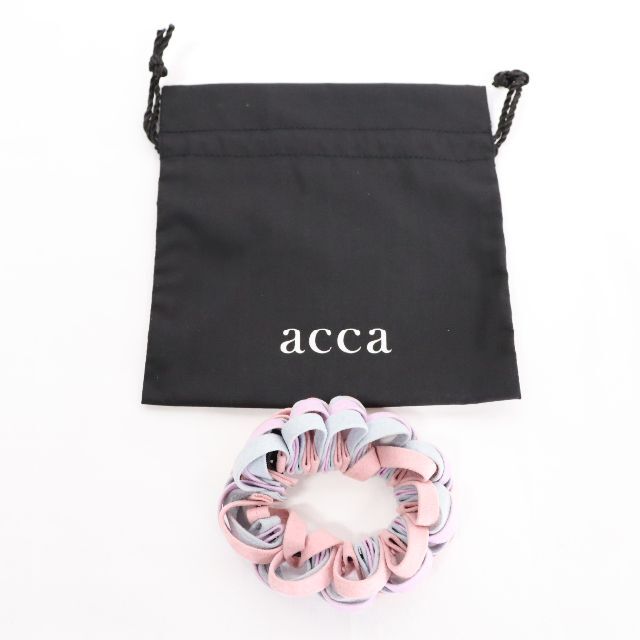 acca(アッカ)のacca アッカ　シュシュ　レディース　２点セット　USED レディースのヘアアクセサリー(ヘアゴム/シュシュ)の商品写真