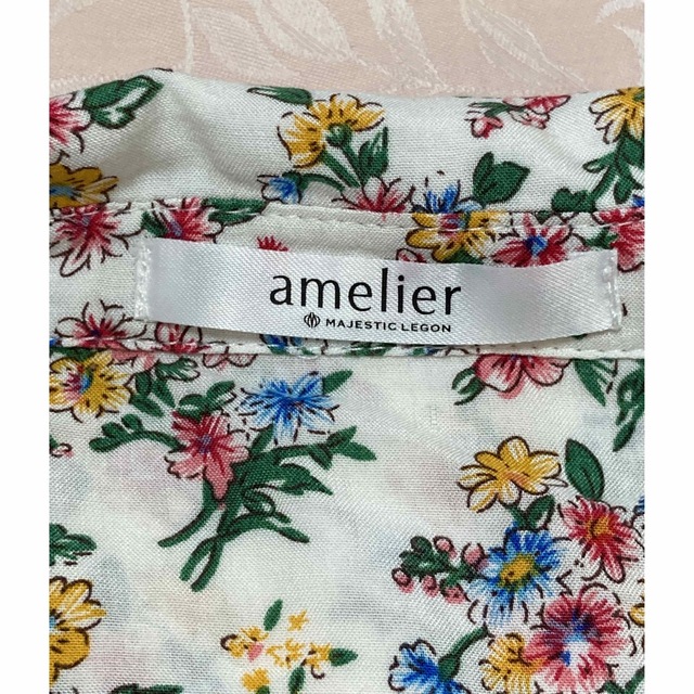 amelier MAJESTIC LEGON(アメリエルマジェスティックレゴン)のアメリエル★花柄のブラウス レディースのトップス(シャツ/ブラウス(長袖/七分))の商品写真