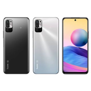 アンドロイド(ANDROID)の本体・新品　Redmi Note 10 JE 5GクロームシルバーSIMフリー(スマートフォン本体)