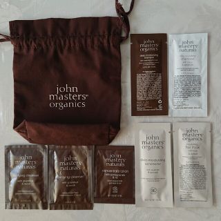 ジョンマスターオーガニック(John Masters Organics)のたっくん様専用ジョンマスターサンプル 8点&布製巾着(サンプル/トライアルキット)