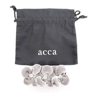 [新品]acca♡2019今季秋冬♡ダルメシアンドッツ 中クリップ