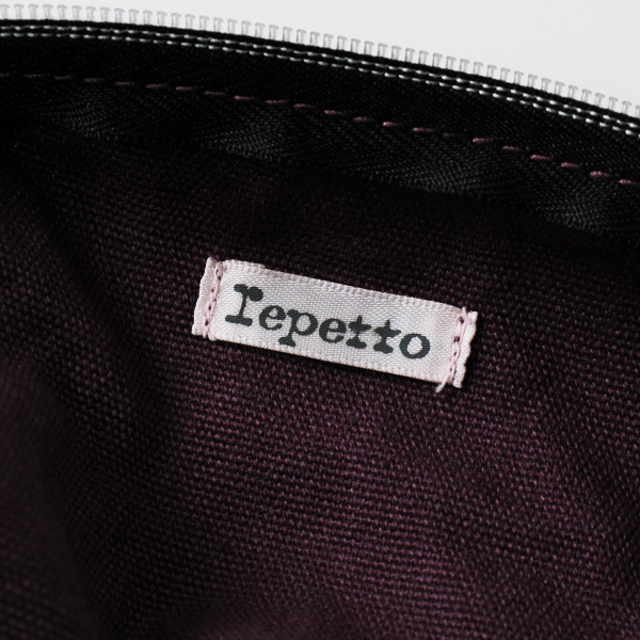 repetto(レペット)のrepetto レペット キャンバス ミニボストンバッグ/パープル【2400013206266】 レディースのバッグ(ボストンバッグ)の商品写真