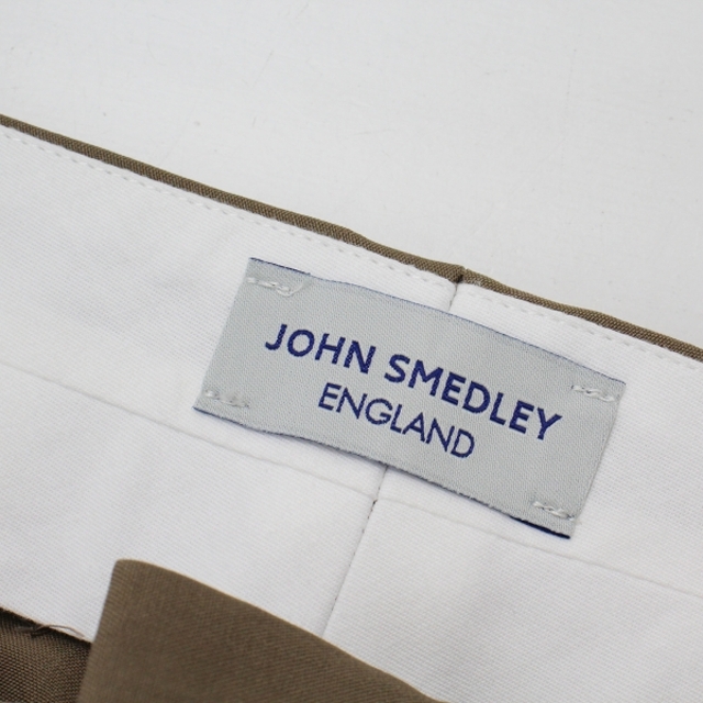 JOHN SMEDLEY(ジョンスメドレー)の美品 JOHN SMEDLEY ジョンスメドレー ウールパンツ S/ベージュ ボトムス【2400013190640】 レディースのパンツ(カジュアルパンツ)の商品写真