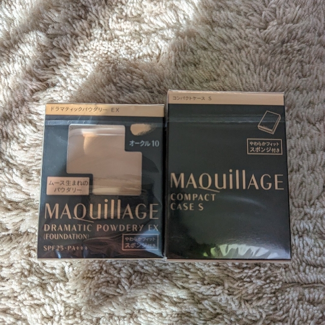 MAQuillAGE(マキアージュ)のマキアージュドラマティックパウダリーEXオークル10 コスメ/美容のベースメイク/化粧品(ファンデーション)の商品写真