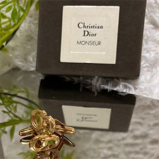 クリスチャンディオール(Christian Dior)のChristian Dior クリスチャン ディオール CDロゴカフスゴールド (カフリンクス)