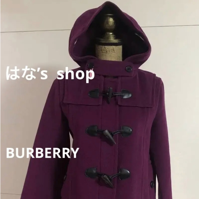 BURBERRY(バーバリー)の【ビンテージ】BURBERRY  バーバリー　ダッフルコート　ショート　38 レディースのジャケット/アウター(ダッフルコート)の商品写真