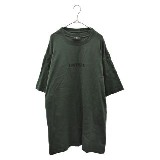 バレンシアガ(Balenciaga)のBALENCIAGA バレンシアガ 20SS UNISEX Print Tee フロントプリント クルーネック半袖Tシャツ カットソー グリーン 657059TKV97(Tシャツ/カットソー(半袖/袖なし))