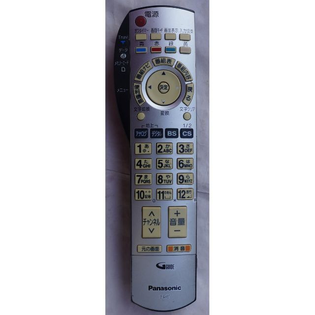 Panasonic パナソニック テレビ リモコン EUR7649Z20 #2403 )の通販 by HobbyCollector's  shop｜パナソニックならラクマ