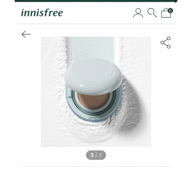 Innisfree(イニスフリー)のinnisfree ファンデーション&ベストスタートリオセット コスメ/美容のキット/セット(サンプル/トライアルキット)の商品写真