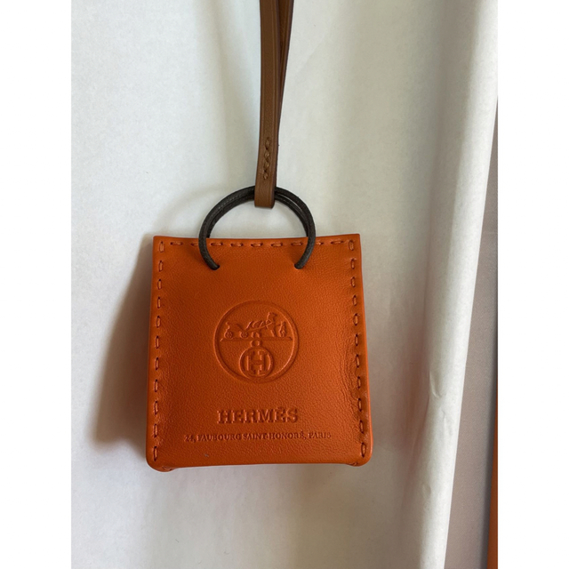 Hermes(エルメス)の【エルメス】HERMES バックチャーム　Orange Bag charm レディースのアクセサリー(チャーム)の商品写真