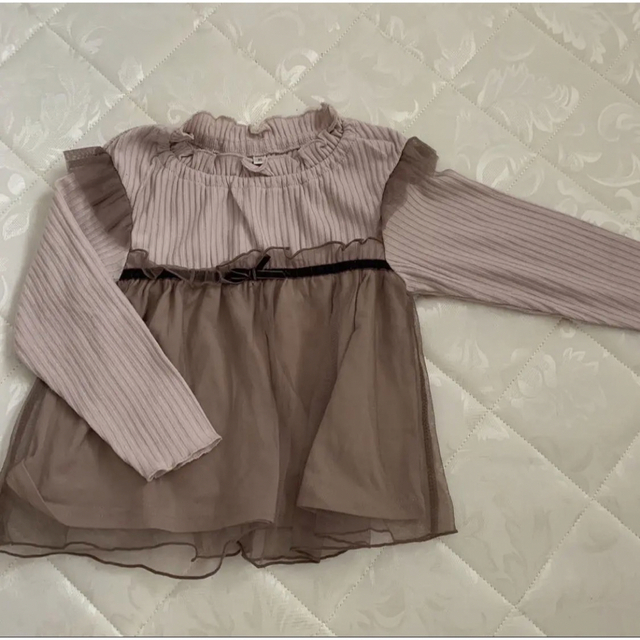 しまむら(シマムラ)のキッズ洋服 キッズ/ベビー/マタニティのキッズ服女の子用(90cm~)(Tシャツ/カットソー)の商品写真