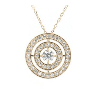 目立った傷や汚れなし ラザールダイヤモンド ダイヤモンド ペンダント k18ネックレス付 0.70ct K18YG(18金 イエローゴールド)(ネックレス)