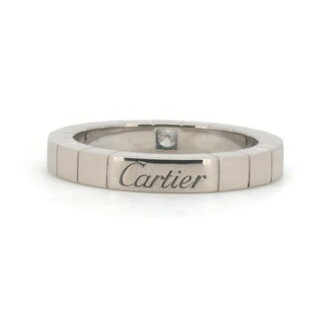 カルティエ(Cartier)の目立った傷や汚れなし カルティエ ラニエール ダイヤモンド リング 8.5号 K18WG(18金 ホワイトゴールド)(リング(指輪))