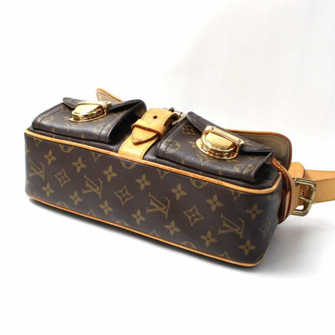 LOUIS VUITTON ルイ・ヴィトン モノグラム ハドソンPM ショルダーバッグ ブラウン M40027 DU0056 レディース