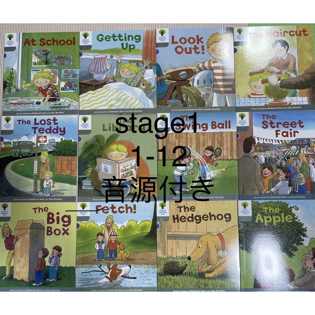 Oxford Reading Tree  (ORT) Stage1  84冊