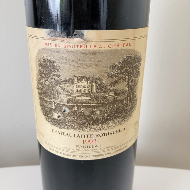 1992年　CHATEAU LAFITE ROTHSCHILD