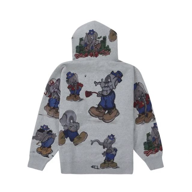 Supreme Elephant Hooded Sweatshirt M