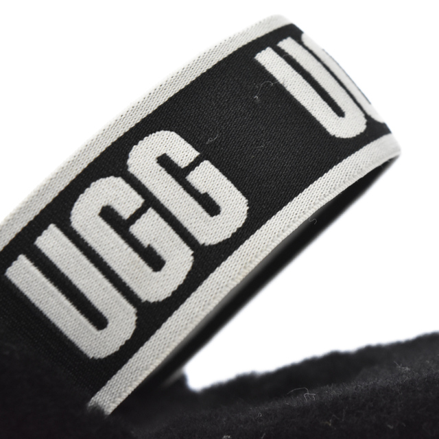 UGG(アグ)のUGG アグ FLUFF YEAH SLIDE フラッフイヤースライド ボア サンダル ブラック US6 1095119 レディースの靴/シューズ(サンダル)の商品写真